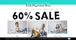 Desktop Screenshot of littledepartmentstore.nl